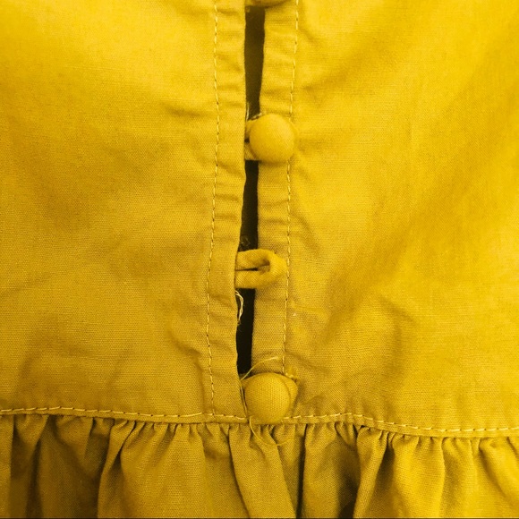 Free People Button Front Puffed Sleeve Top - Picture 5 of 6